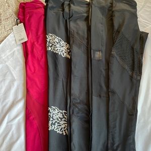 Bundle of 90 Degree by Reflex Workout Leggings